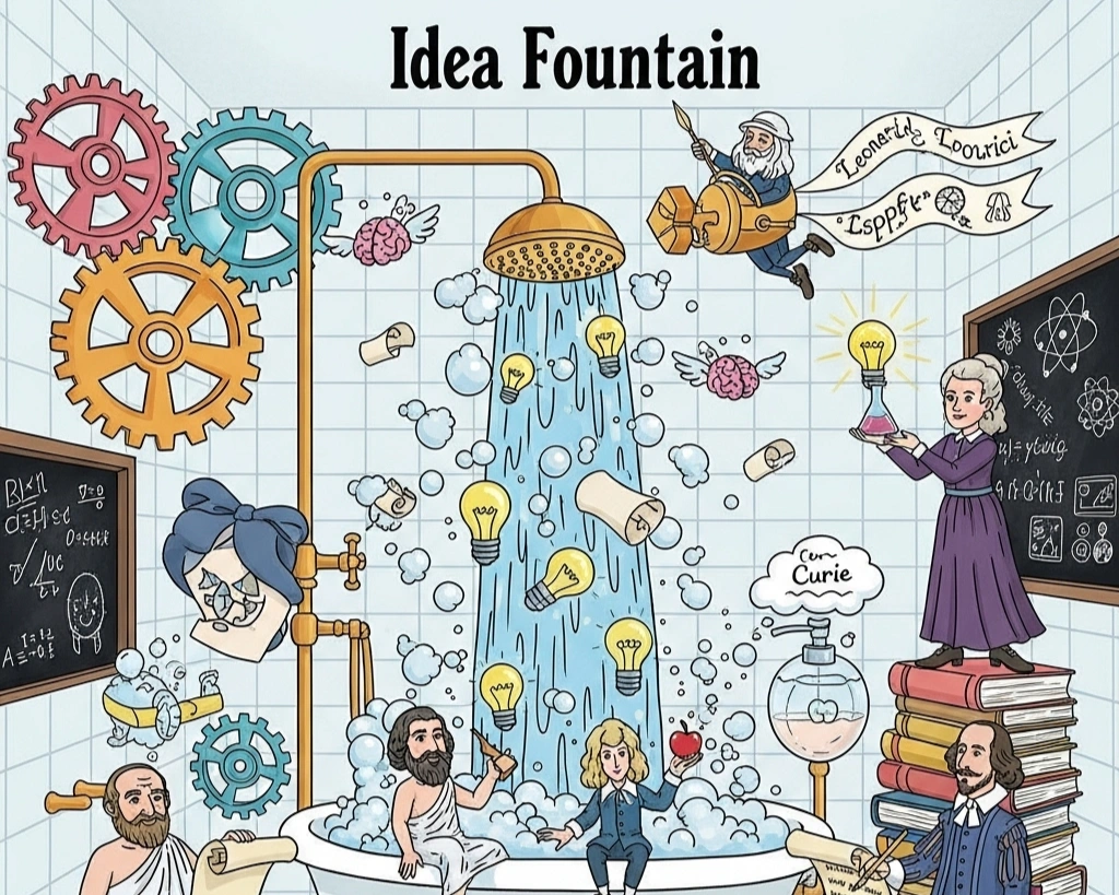 The Fun History Behind Shower Thoughts